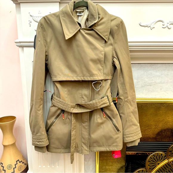 Adidas by Stella McCartney ski jacket, trench style, excellent condition Small - Picture 2 of 16